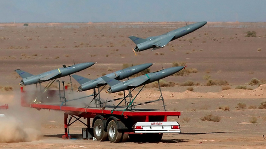 Phương Tây lo ngại trước sức mạnh đáng gờm của UAV Iran